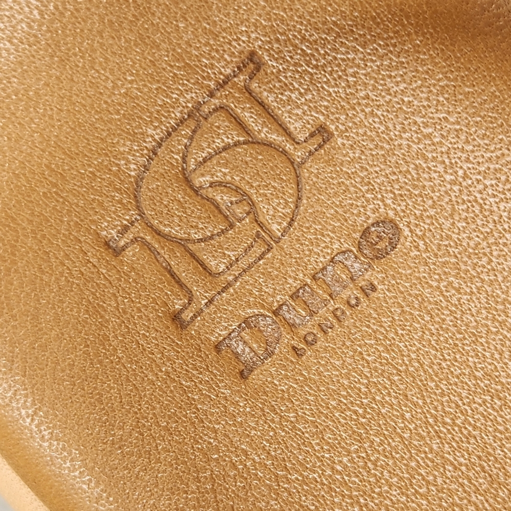 Dune London Flatform Sandals 10 Tan Woven Leather Lorris Chunky Lug Sole Strappy - Picture 13 of 16